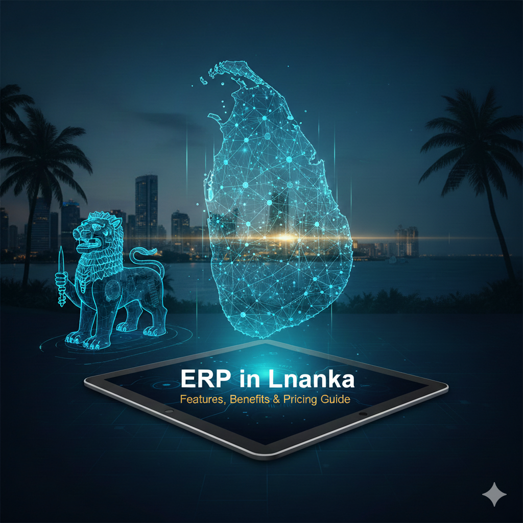 Complete guide to ERP in Sri Lanka covering features, benefits, and pricing