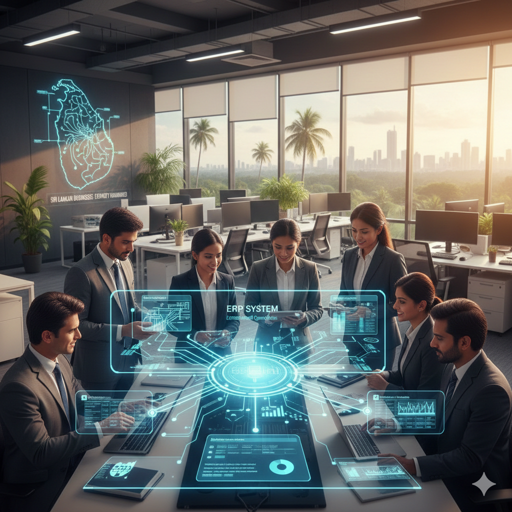 How an ERP System streamlines operations in Sri Lankan companies