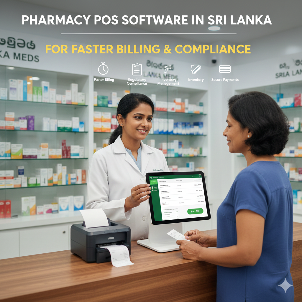 Pharmacy POS Software in Sri Lanka for faster billing and compliance